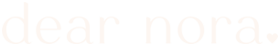 Dear Nora header logo - light
